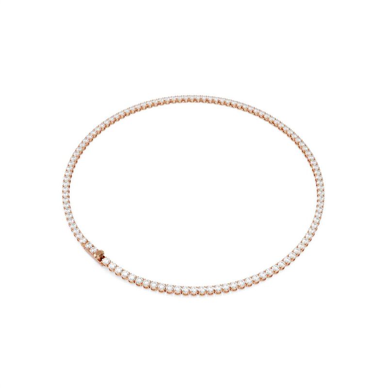 Swarovski Matrix Tennis Necklace image number 3